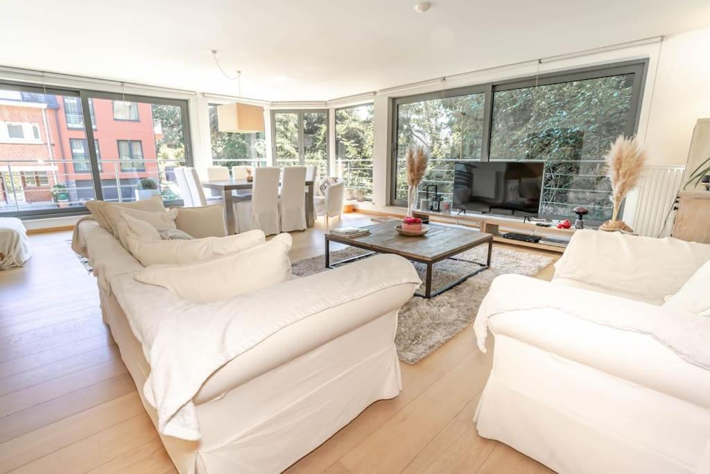 Appartement Tres Lumineux De 120M2 บรัสเซลส์ ภายนอก รูปภาพ